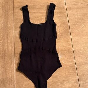 Love tree black knit body suit